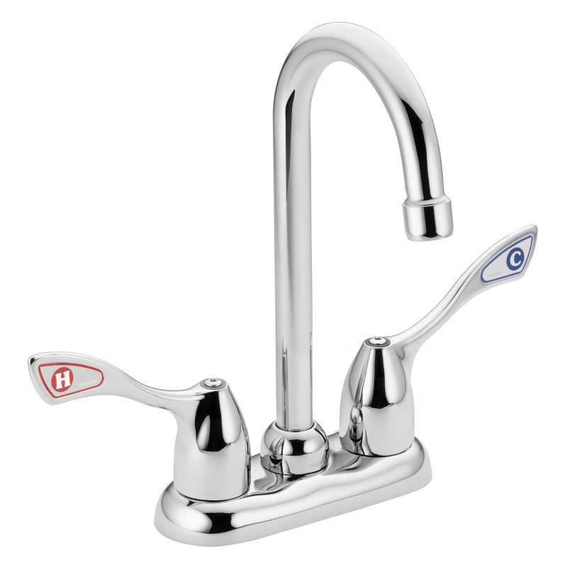 Commercial Deck Mounted Bar Faucet In Chrome