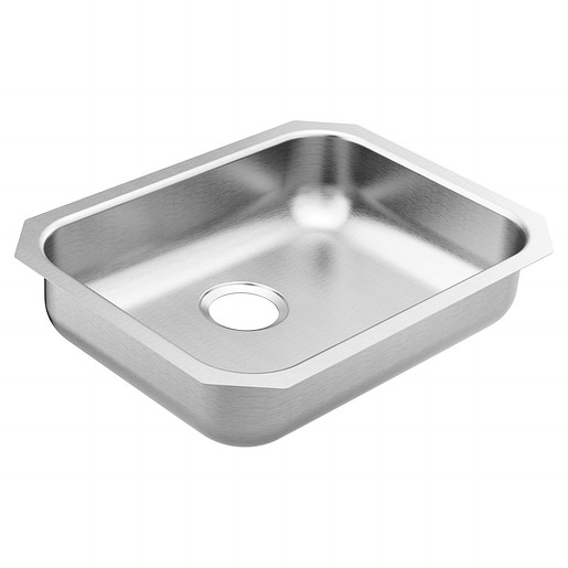 1800 Series 23-1/2x18-1/4x5-1/2" SS Single Bowl Kitchen Sink
