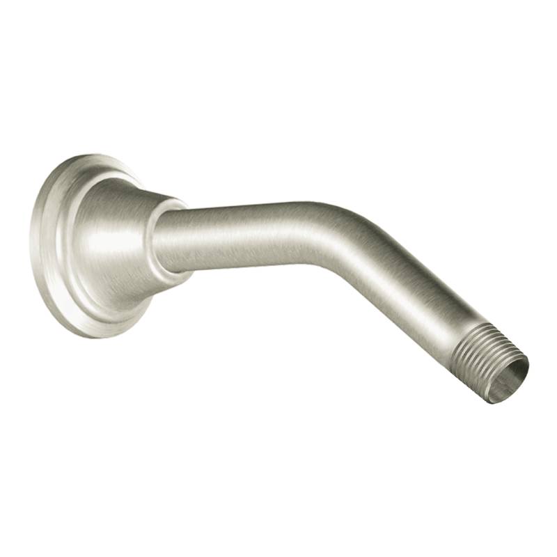 Savvy Wall Mount Shower Arm & Flange In Brushed Nickel