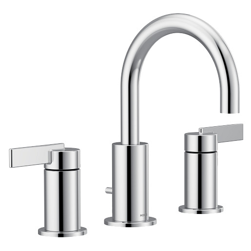 Cia Two-Handle Widespread Lavatory Faucet Trim in Chrome