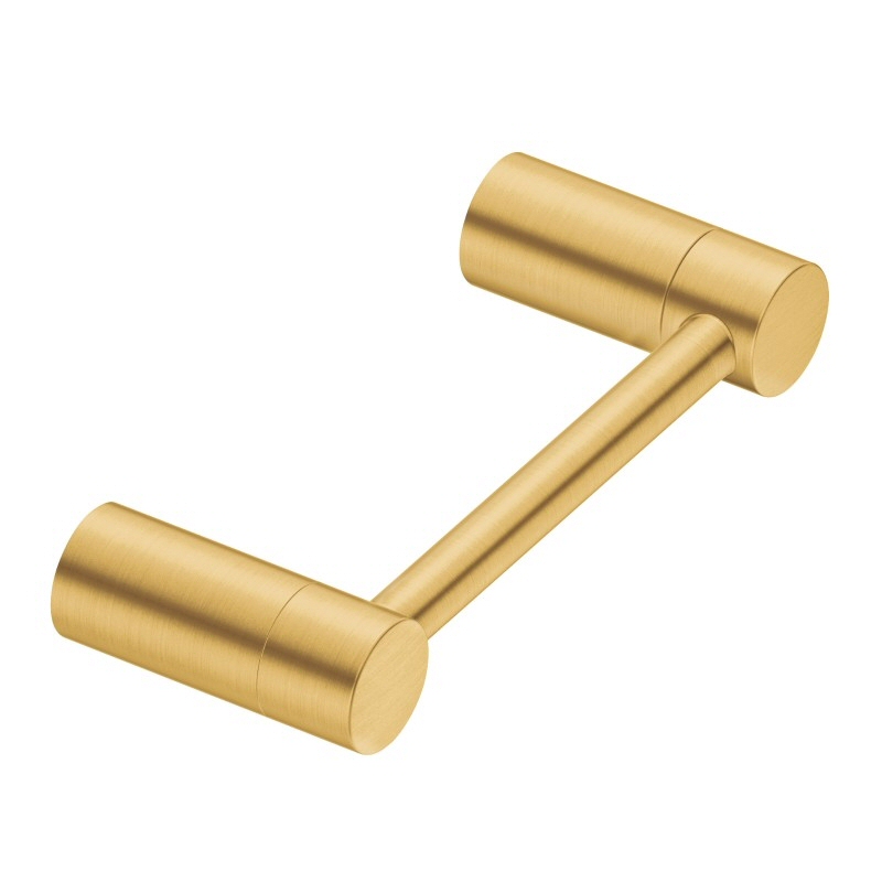 Align 8" Pivoting Toilet Paper Holder in Brushed Gold