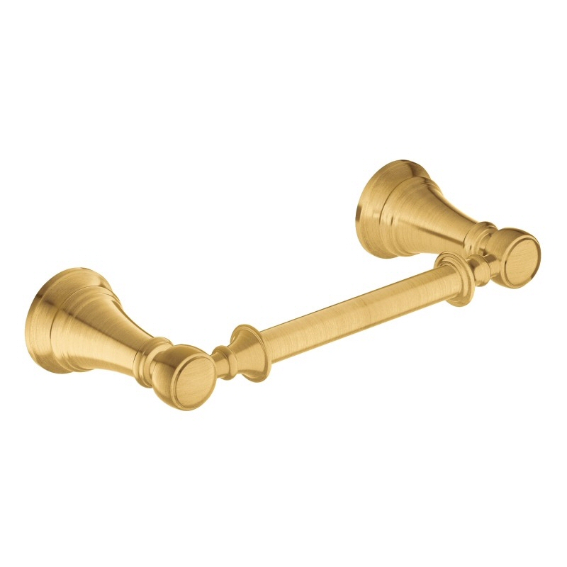 Weymouth Toilet Paper Holder in Brushed Gold