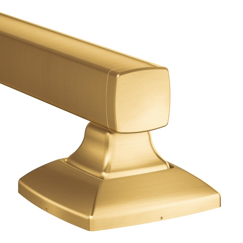 Voss 18" Grab Bar in Brushed Gold