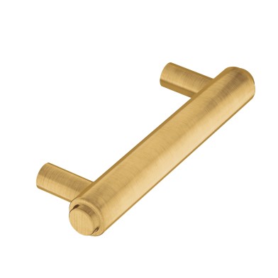 Iso Drawer Pull in Brushed Gold (1 pc)