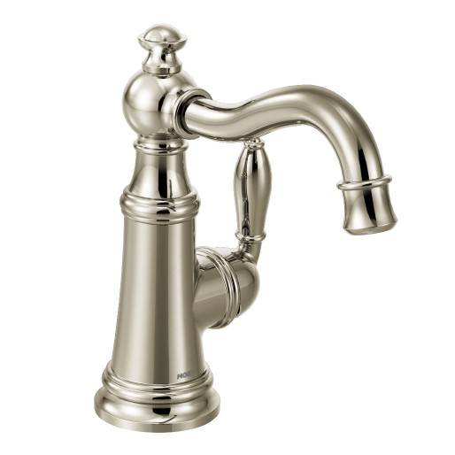 Weymouth Single Hole Bar Faucet in Polished Nickel