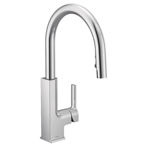 STo Single Hole Pulldown Kitchen Faucet in Chrome