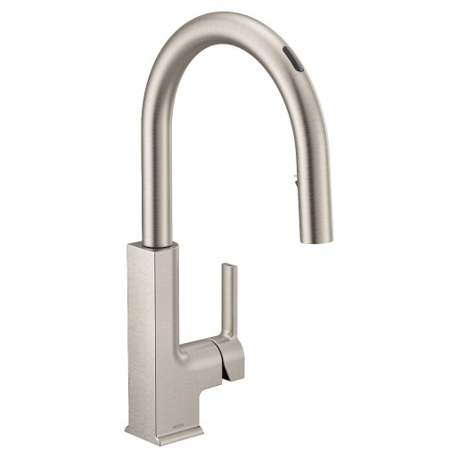 U By Moen Smart Touch Faucet in Spot Resist Stainless
