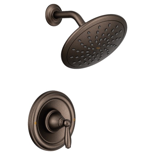 Brantford Shower Trim W/Single-Function Showerhead In Oil Rubbed Bronze