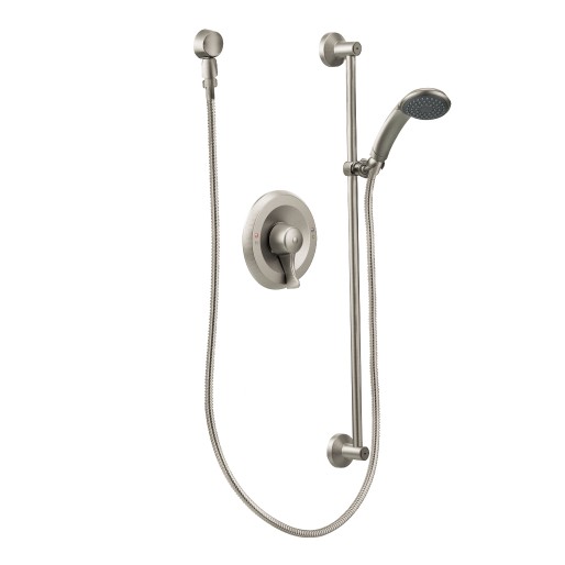 Commercial Classic Posi-Temp Shower Trim in Brushed Nickel