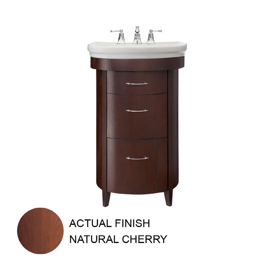 Calla Lavatory Vanity Cabinet 23-3/4x20-1/8x36 Natural Cherry