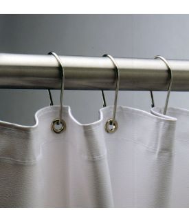 Shower Curtain Hooks In Stainless Steel