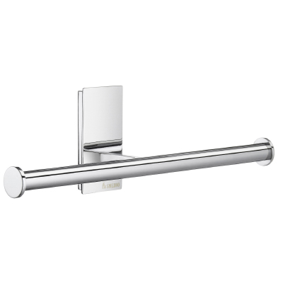 Pool 10" Double Toilet Paper Roll Holder in Polished Chrome