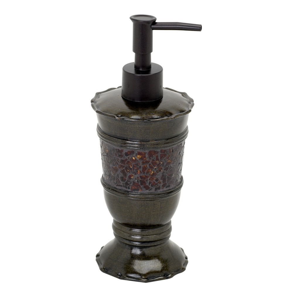 Prescott Soap/Lotion Dispenser in Dark Bronze/Topaz