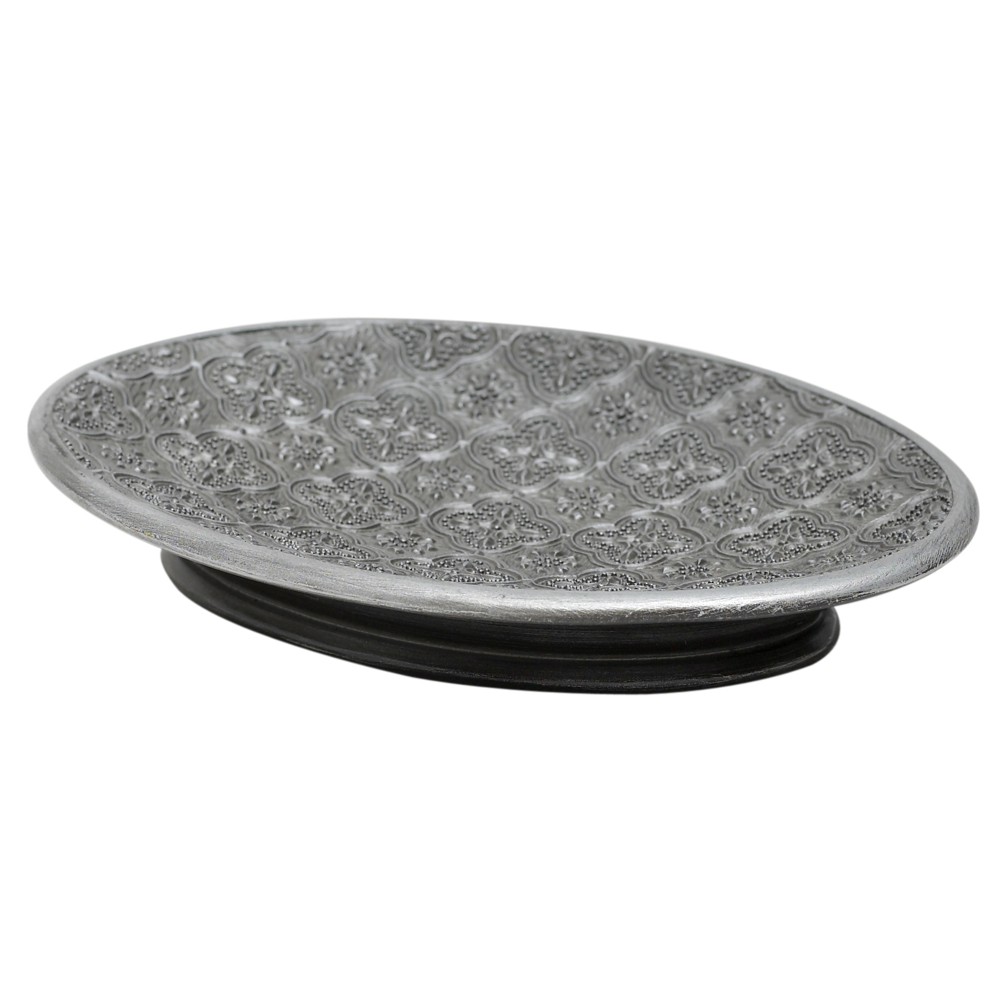 Gatsby Soap Dish in Antique Pewter