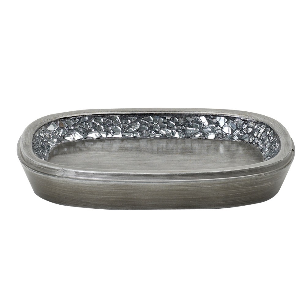 Altair Soap Dish in Antique Pewter
