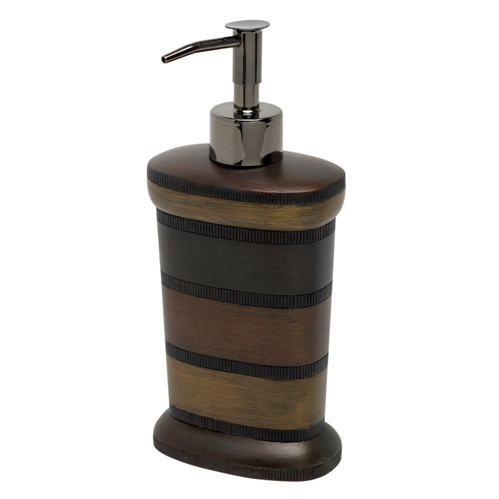 DeSoto Soap/Lotion Dispenser in Bronze/Gold