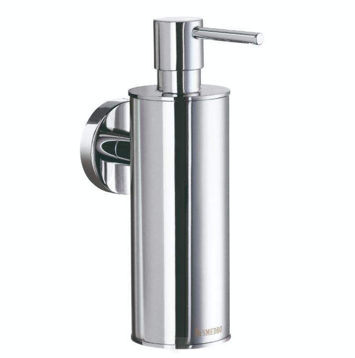Home Wall Mount Soap Dispenser in Polished Chrome