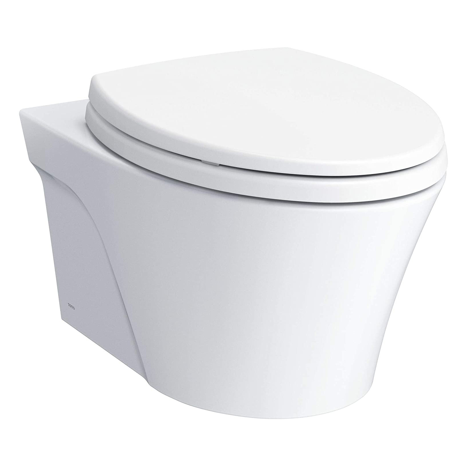AP Elongated Wall Hung Toilet in Cotton, 1.28 & 0.9 gpf