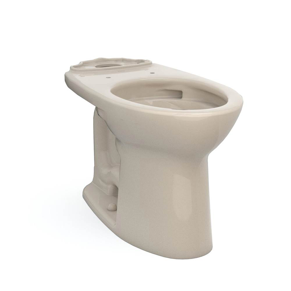 Drake Elongated Front Toilet Bowl Only in Bone **SEAT NOT INCLUDED**