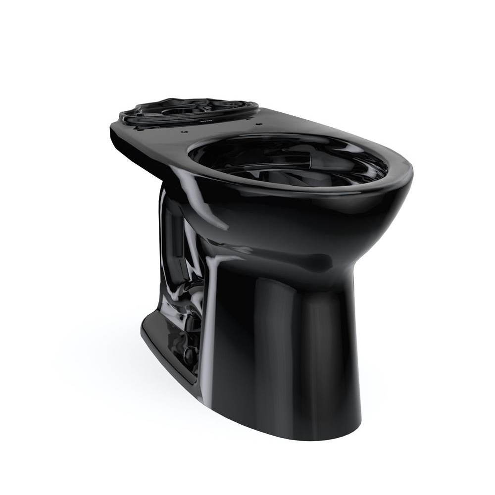 Drake ADA Elongated Front Toilet Bowl Only in Ebony **SEAT NOT INCLUDED**