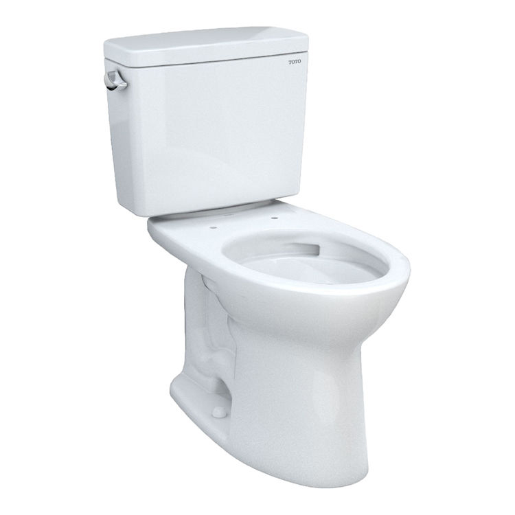 Drake ADA 2-Pc Elong Toilet, No Seat in Cotton White 1.6gpf