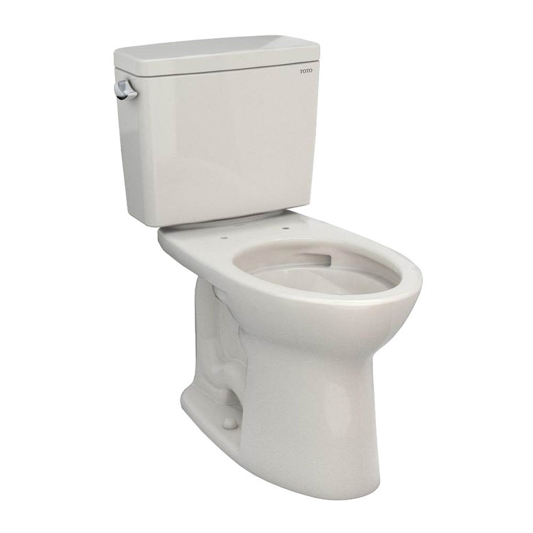 Drake ADA 2-Pc Elong Toilet, No Seat in Sedona Beige 1.6gpf