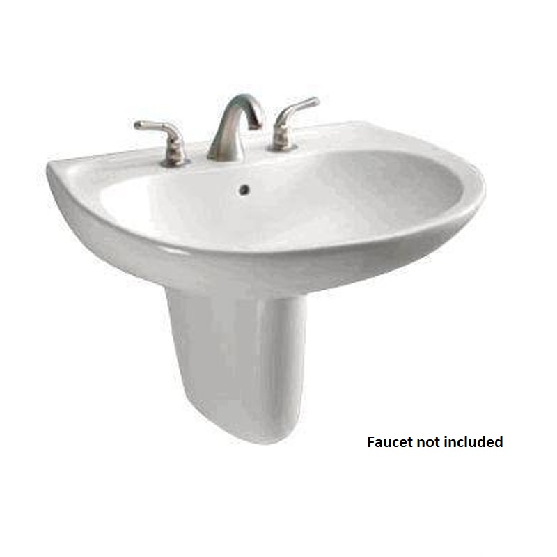 Prominence 26x21-1/2" Wall Mount Lav Sink in Colonial White