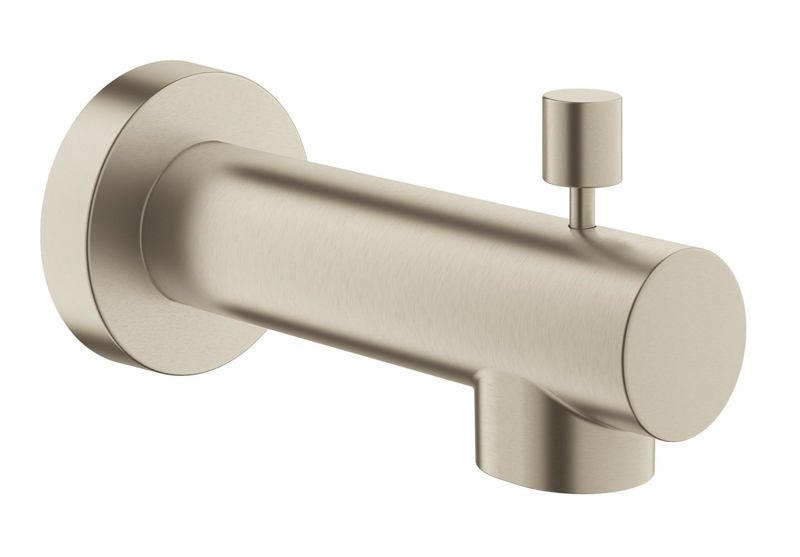Concetto 4-11/16" Diverter Tub Spout in Brushed Nickel