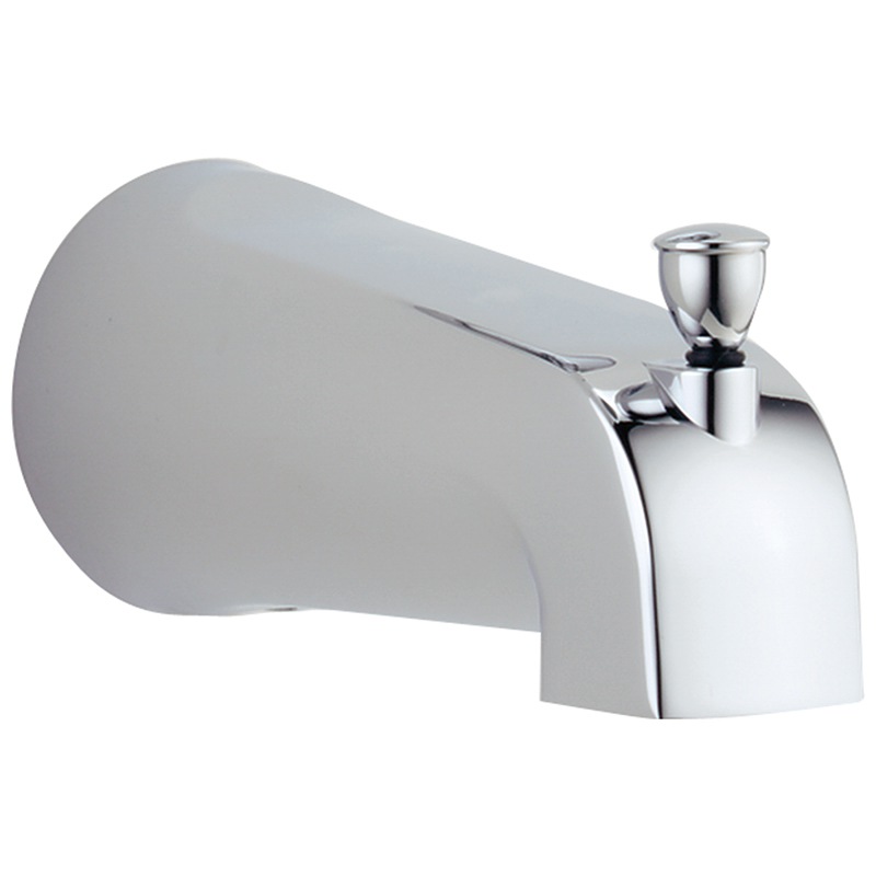 Windeme Pull-Up Diverter Tub Spout in Chrome