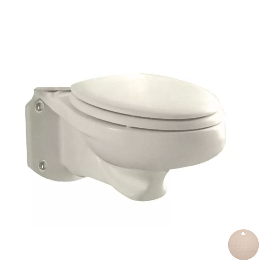 Glenwall Wall Mounted Toilet Bowl Only Elongated Shell