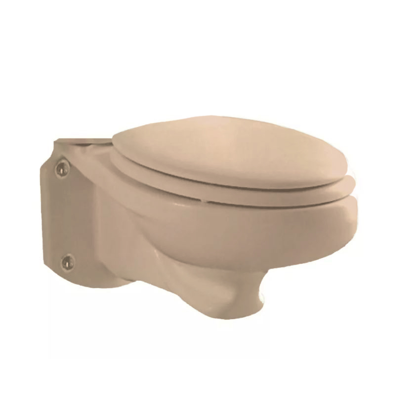 Glenwall Wall Mounted Toilet Bowl Only Elongated Candelyght