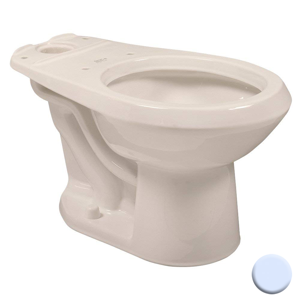 Cadet Toilet Bowl Only Round Daydream Blue **SEAT NOT INCLUDED**