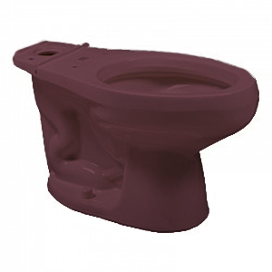 Cadet Toilet Bowl Only Elongated Loganberry **SEAT NOT INCLUDED**
