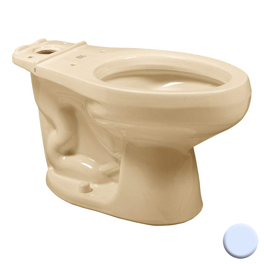Cadet Toilet Bowl Only Elongated Daydream Blue **SEAT NOT INCLUDED**