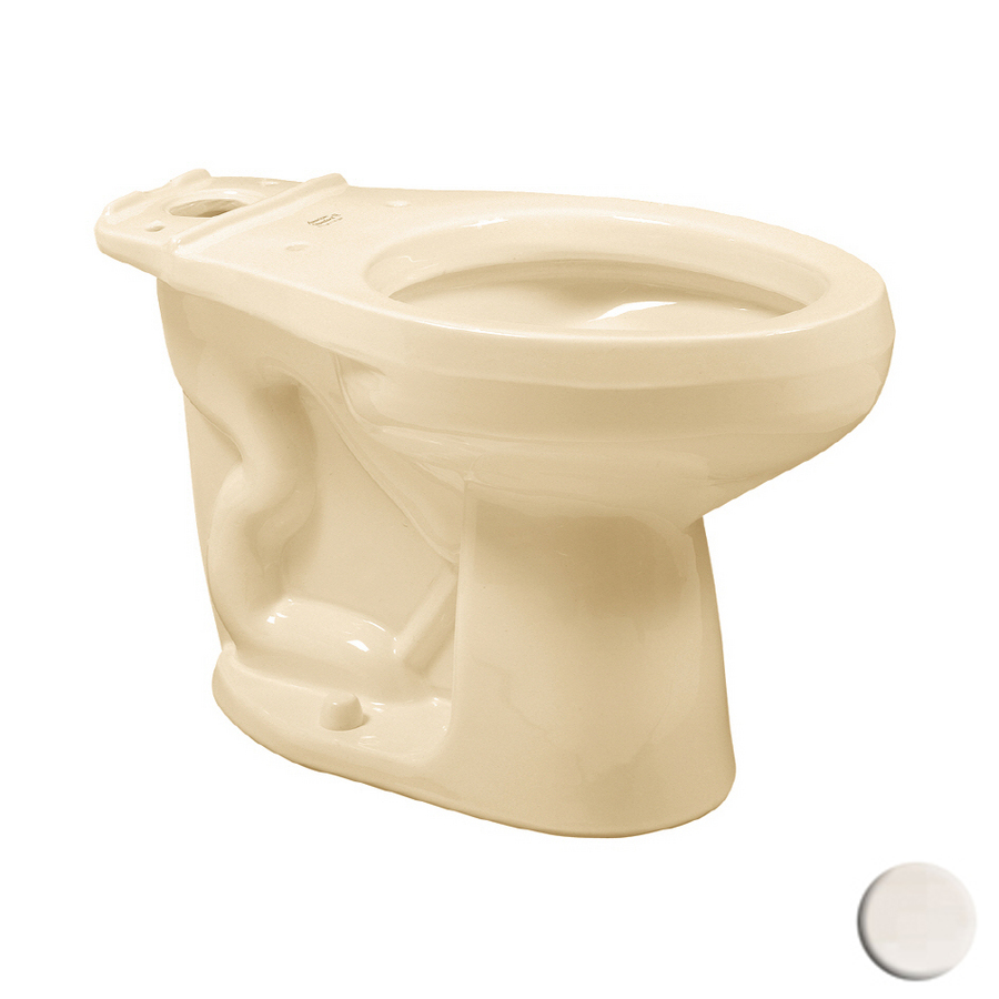 Cadet Toilet Bowl Only Elongated w/Slotted Rim for Bedpan Holding Linen **SEAT NOT INCLUDED**