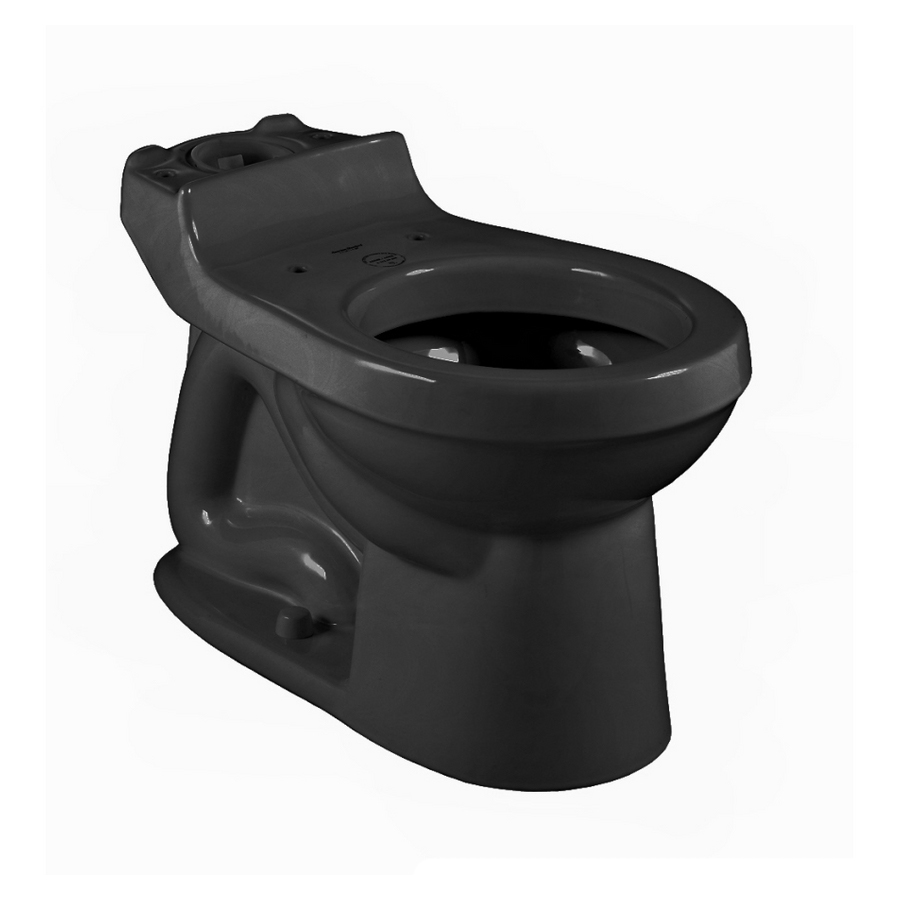Champion 4 Toilet Bowl Only Round Black **SEAT NOT INCLUDED**