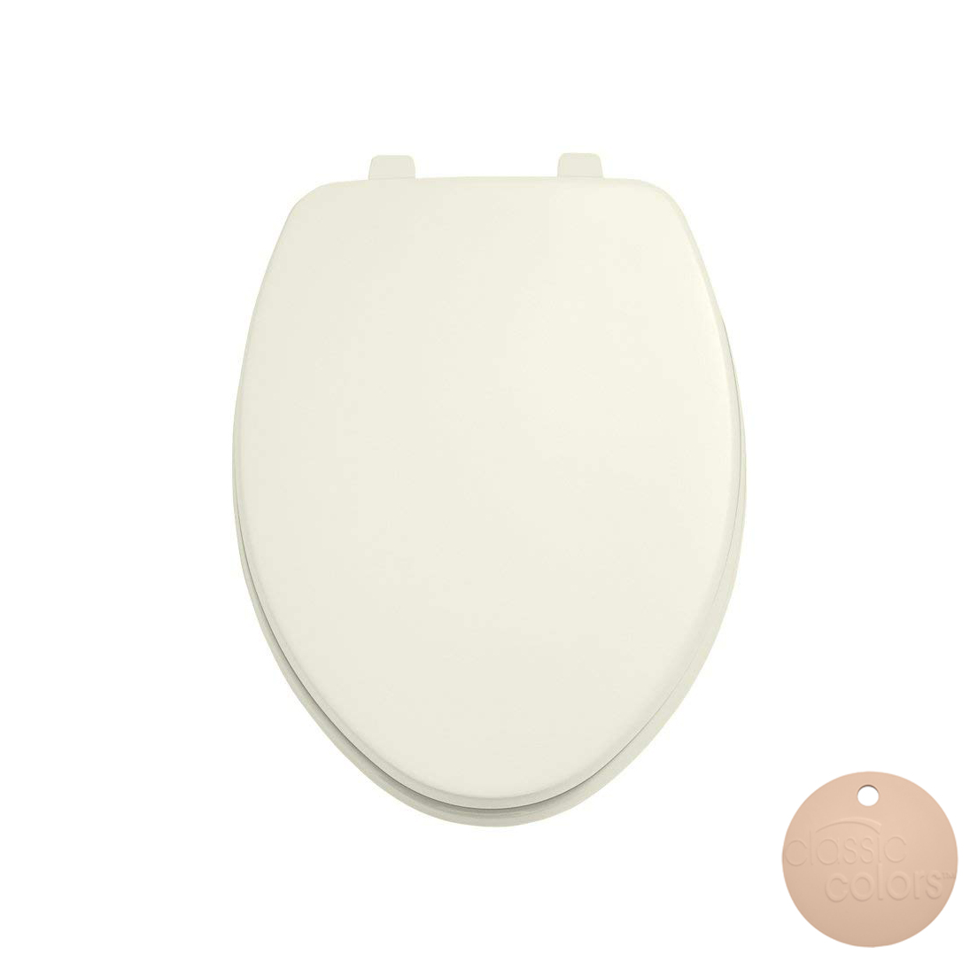Laurel Elongated Toilet Seat w/Cover in Candlelyght
