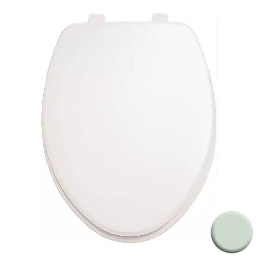 Laurel Elongated Toilet Seat w/Cover in Spring