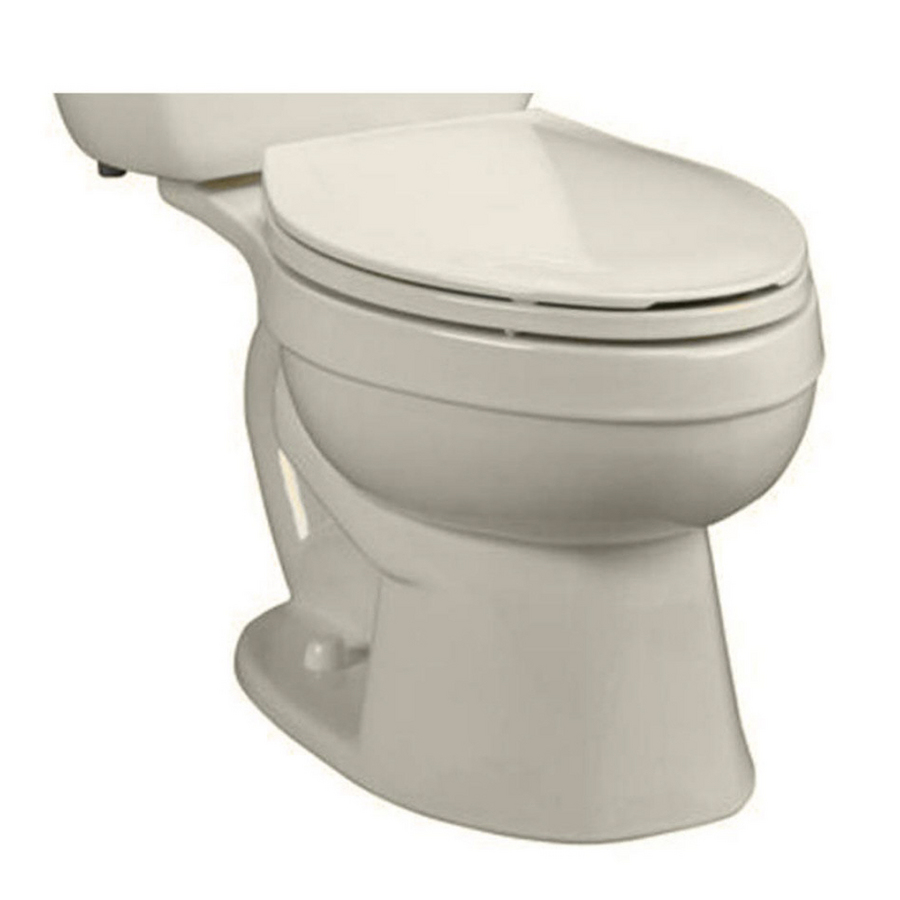 Titan Pro Toilet Bowl Only Elongated Linen **SEAT NOT INCLUDED**