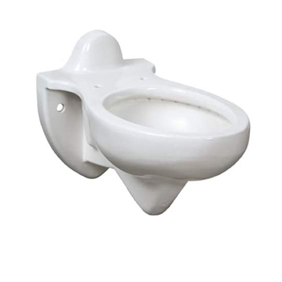 Rapidway Wall Hung Elongated Toilet Bowl in White