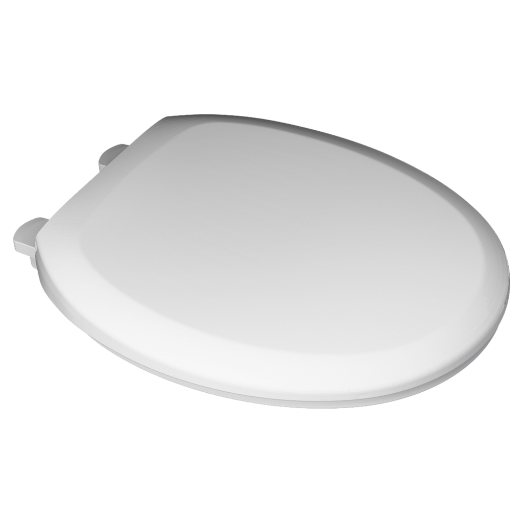 Champion Slow-Close Round Front Toilet Seat in White