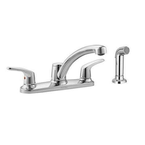 Colony Pro Kitchen Faucet in Polished Chrome w/Sidespray