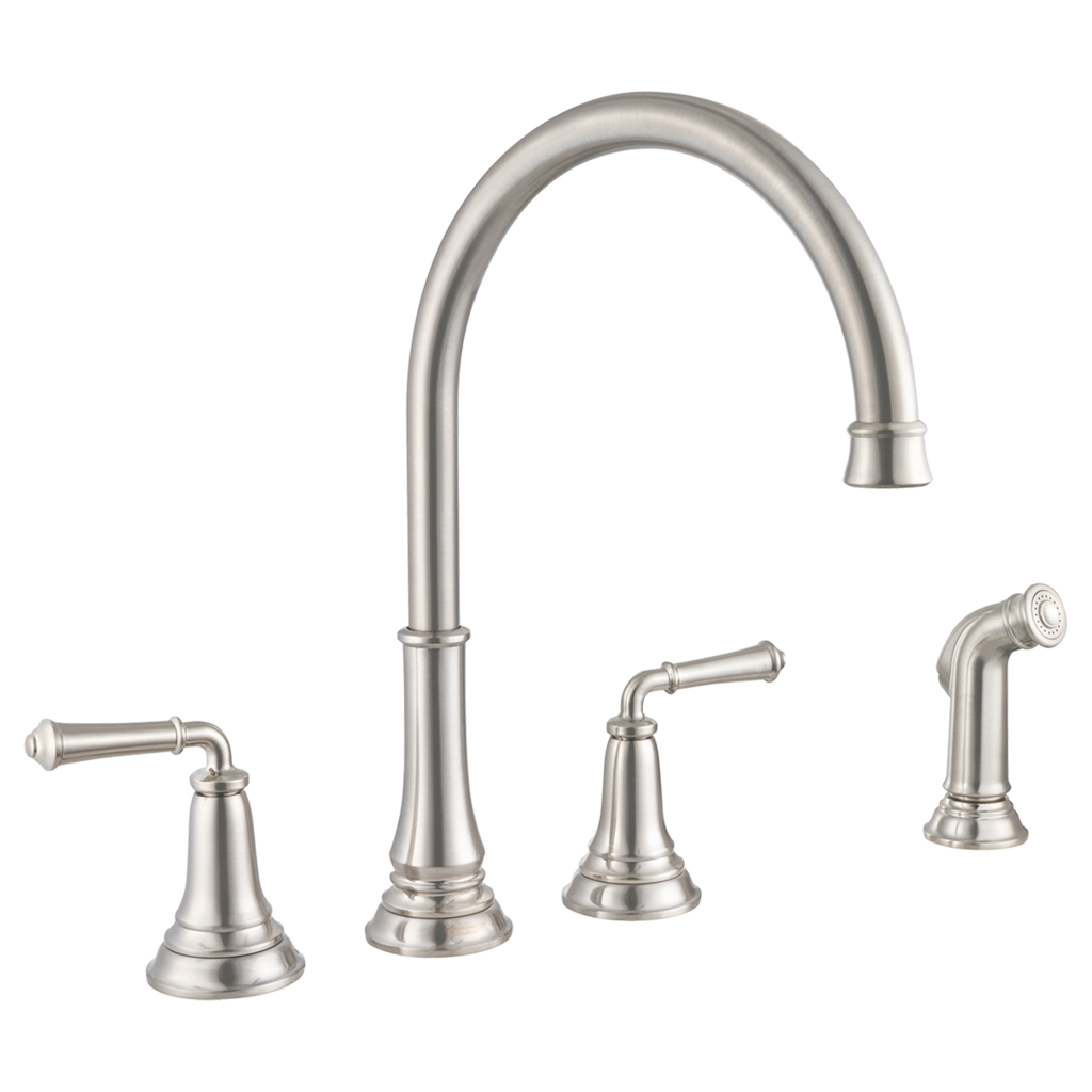 Delancy High Arc Kitchen Faucet in Stainless Steel