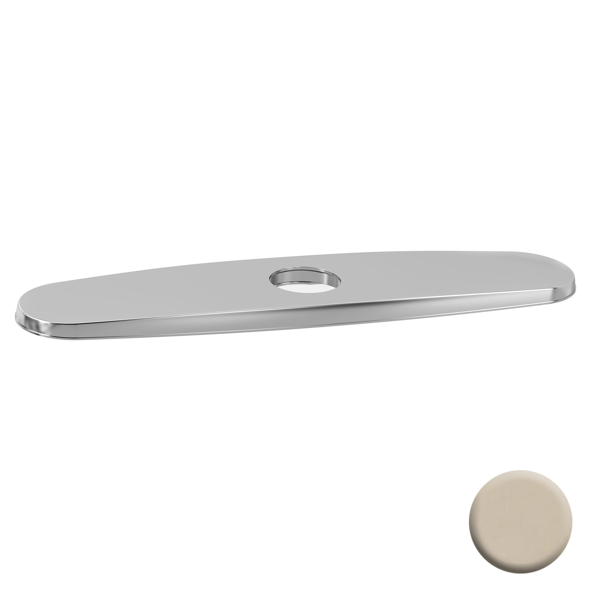 Barton Kitchen Faucet Deck Plate in Polished Nickel