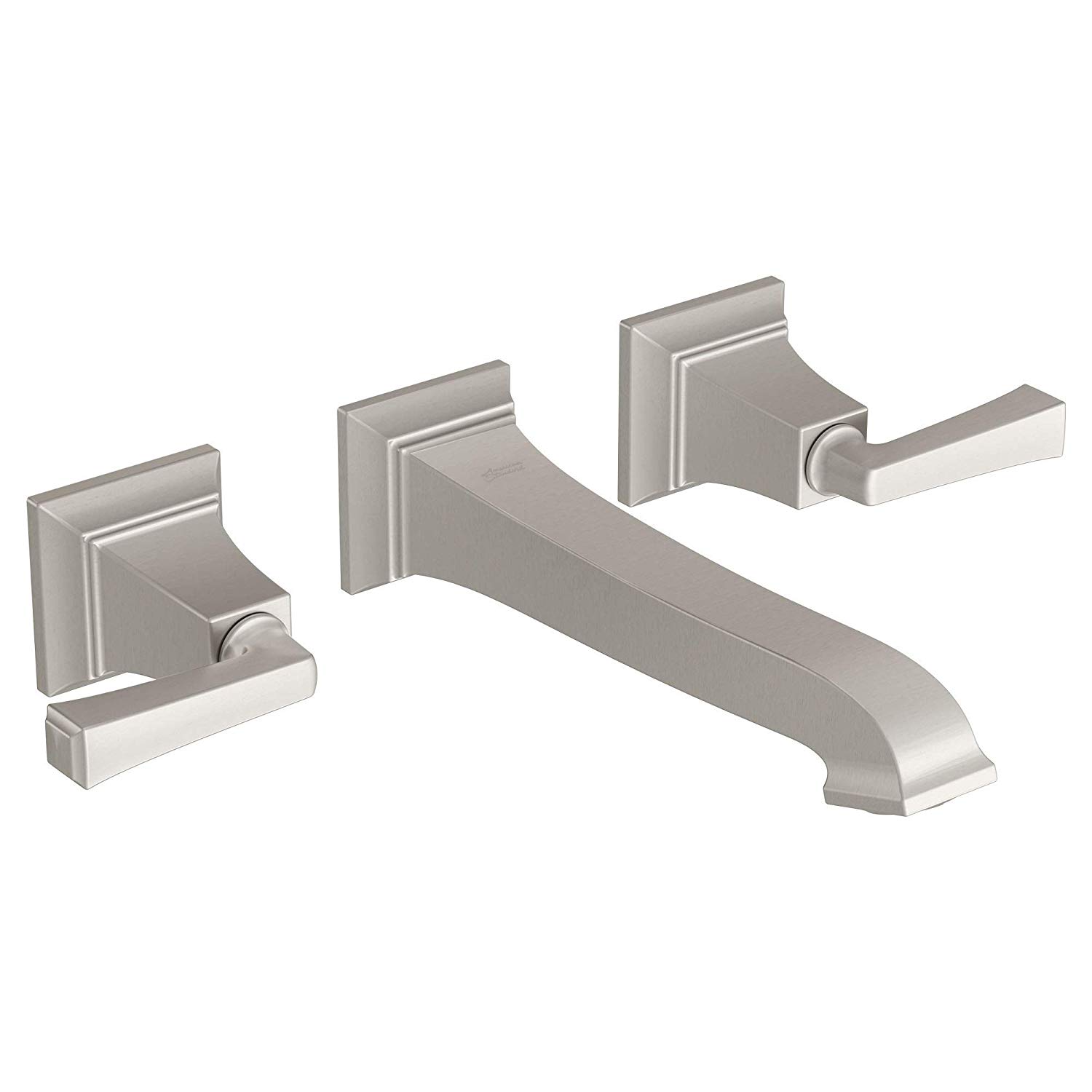 Town Square S Wall Mount Lav Faucet W/Lever Handles In Brushed Nickel