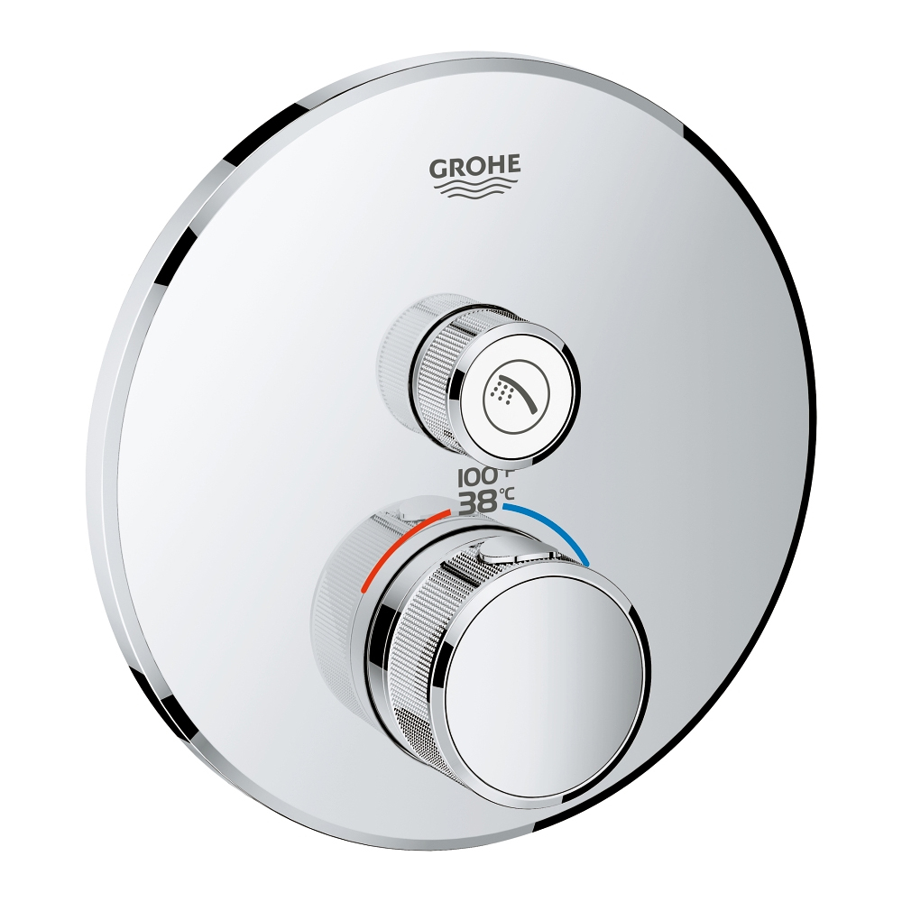 Grohtherm Smartcontrol Therm Trim In Chrome