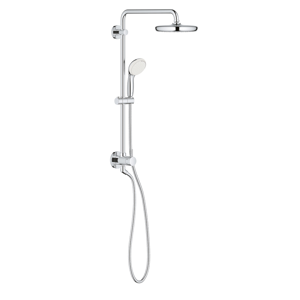 Retro-Fit 210 Shower System W/Shower Head and Hand Shower In StarLight Chrome 