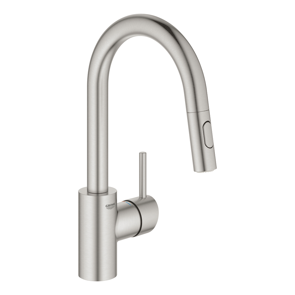 Concetto Single Hole Bar Faucet in SuperSteel