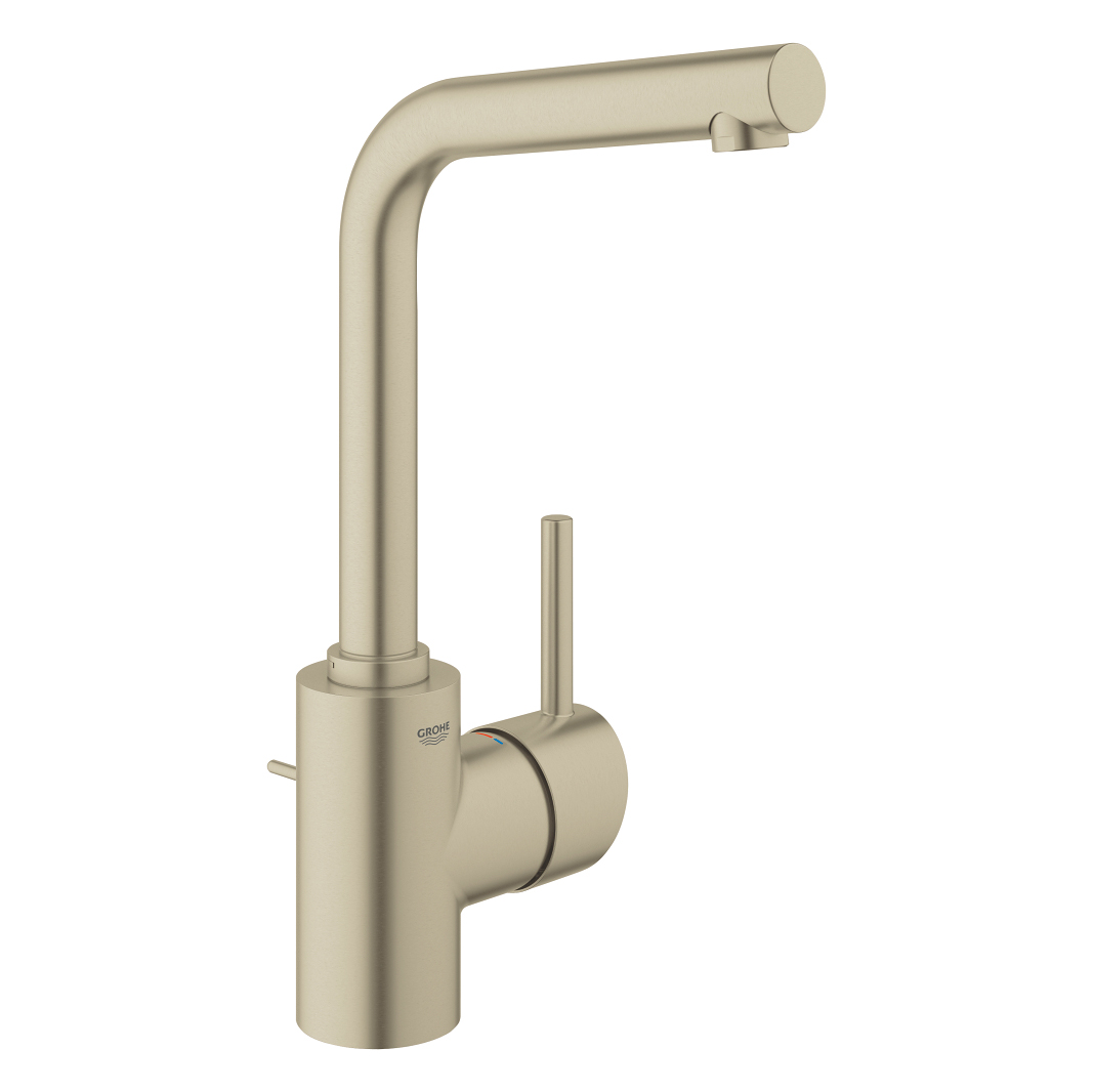 Concetto Single Hole Lav Faucet in Brushed Nickel