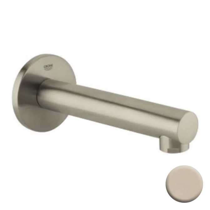 Concetto 6-11/16" Non-Diverter Tub Spout in Polished Nickel